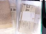 1828-1878, Collection sur la Taxation des imprimés sur +100 pages d'exposition, (la collection a été remaniée plusieurs fois et des pages changées), très bien expliquées, à