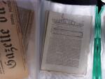 1828-1878, Collection sur la Taxation des imprimés sur +100 pages d'exposition, (la collection a été remaniée plusieurs fois et des pages changées), très bien expliquées, à