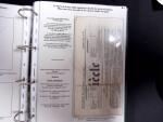 1828-1878, Collection sur la Taxation des imprimés sur +100 pages d'exposition, (la collection a été remaniée plusieurs fois et des pages changées), très bien expliquées, à
