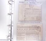 1828-1878, Collection sur la Taxation des imprimés sur +100 pages d'exposition, (la collection a été remaniée plusieurs fois et des pages changées), très bien expliquées, à