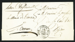 GENLIS 1840-1878, Lot de 18 lettres au départ de l'arrondissement