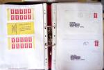 Collection de TVP Briat rouges plupart autocollants