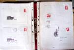 Collection de TVP Briat rouges plupart autocollants