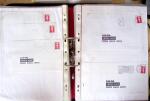 Collection de TVP Briat rouges plupart autocollants