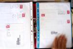 Collection de TVP Briat rouges plupart autocollants