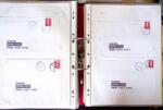 Collection de TVP Briat rouges plupart autocollants