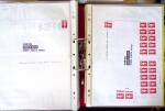 Collection de TVP Briat rouges plupart autocollants