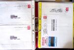 Collection de TVP Briat rouges plupart autocollants