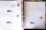 Collection de TVP Briat rouges plupart autocollants