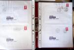 Collection de TVP Briat rouges plupart autocollants
