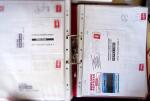 Collection de TVP Briat rouges plupart autocollants