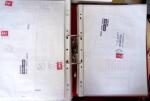 Collection de TVP Briat rouges plupart autocollants