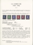 COLLECTION SPECIALISEE DU TYPE CERES DE 1938 - 1942