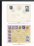 26 plis AFF n°372, 1F75 bleu et 486 dont n°372 OBL grand CAD "Paris RP affranchissements-avion" (3.2.1938 - 2ème jour de vente du timbre). TB