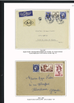 26 plis AFF n°372, 1F75 bleu et 486 dont n°372 OBL grand CAD "Paris RP affranchissements-avion" (3.2.1938 - 2ème jour de vente du timbre). TB