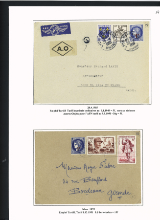 26 plis AFF n°372, 1F75 bleu et 486 dont n°372 OBL grand CAD "Paris RP affranchissements-avion" (3.2.1938 - 2ème jour de vente du timbre). TB