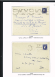 26 plis AFF n°372, 1F75 bleu et 486 dont n°372 OBL grand CAD "Paris RP affranchissements-avion" (3.2.1938 - 2ème jour de vente du timbre). TB