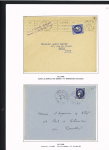 26 plis AFF n°372, 1F75 bleu et 486 dont n°372 OBL grand CAD "Paris RP affranchissements-avion" (3.2.1938 - 2ème jour de vente du timbre). TB