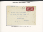 Bon lot de 18 plis à base du n°373 dont carte lettre recommandée 1F Pétain + n°373 annulés "AR" encadré, n°373 en paire OBL Annecy (1939) sur lettre par avion pour Haïphong, n°373 OBL Toulon (1941) sur lettre a