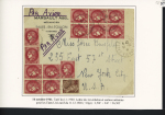 Bon lot de 18 plis à base du n°373 dont carte lettre recommandée 1F Pétain + n°373 annulés "AR" encadré, n°373 en paire OBL Annecy (1939) sur lettre par avion pour Haïphong, n°373 OBL Toulon (1941) sur lettre a