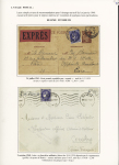 16 plis à base du n°375A, 2F50 Outremer dont paire sur lettre recommandée avion pour le Liban (9.8.41) avec griffe "retour à l'envoyeur relations postales interrompues" lettre pour Yokohama, multiples pour le Vénéz