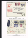 39 plis à base du n°376 dont destinations (Indochine, Nouvelle-Calédonie dont 1 lettre pour Saïgon 1941 saisie puis libérée en 1946), la Martinique (vers porte-avions Béarn). Beau lot
