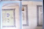 L'EMPIRE OTTOMAN: 36 DOCUMENTS FISCAUX D'EXCEPTION dont droits perçus pour la construction du HEJAZ RAILWAYS (chemin de fer du Hedjaz- ouverture en 1908 sur 1320 kms ligne à voie étroite qui reliait Damas à Médine,