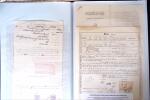 L'EMPIRE OTTOMAN: 36 DOCUMENTS FISCAUX D'EXCEPTION dont droits perçus pour la construction du HEJAZ RAILWAYS (chemin de fer du Hedjaz- ouverture en 1908 sur 1320 kms ligne à voie étroite qui reliait Damas à Médine,