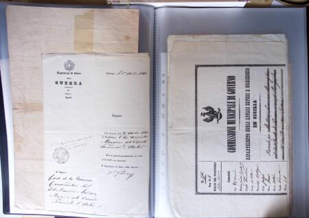 DOSSIER COMTE CHARLES DE LA VARENNE : Major de l'Armée