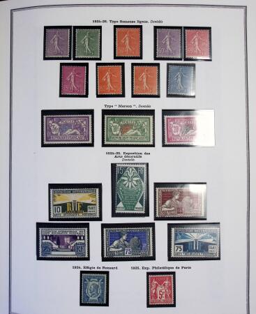 1849-2003 Remarquable collection de France, pratiquement