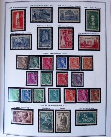1849-2003 Remarquable collection de France, pratiquement