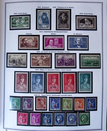 1849-2003 Remarquable collection de France, pratiquement