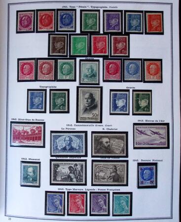 1849-2003 Remarquable collection de France, pratiquement