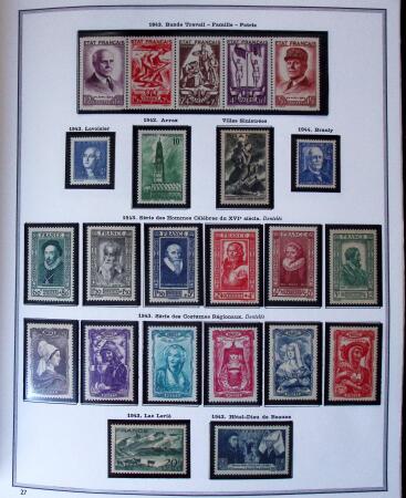 1849-2003 Remarquable collection de France, pratiquement