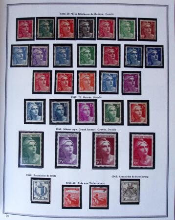 1849-2003 Remarquable collection de France, pratiquement