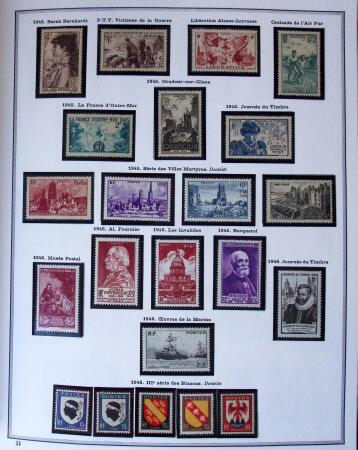 1849-2003 Remarquable collection de France, pratiquement