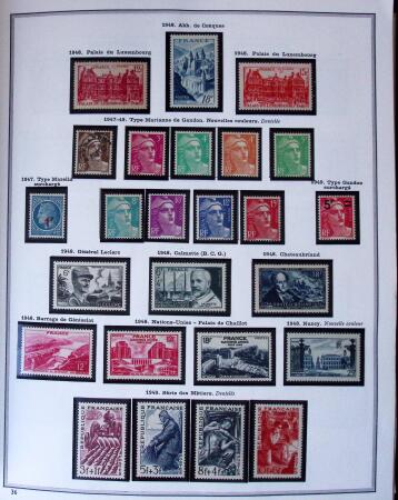 1849-2003 Remarquable collection de France, pratiquement