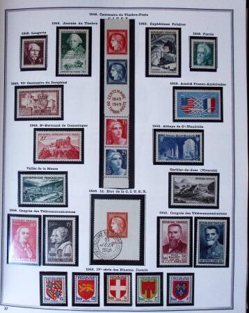 1849-2003 Remarquable collection de France, pratiquement