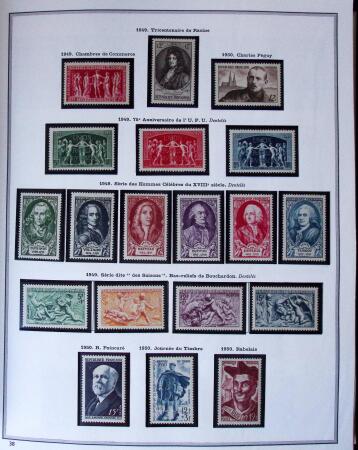 1849-2003 Remarquable collection de France, pratiquement