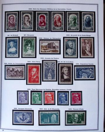 1849-2003 Remarquable collection de France, pratiquement
