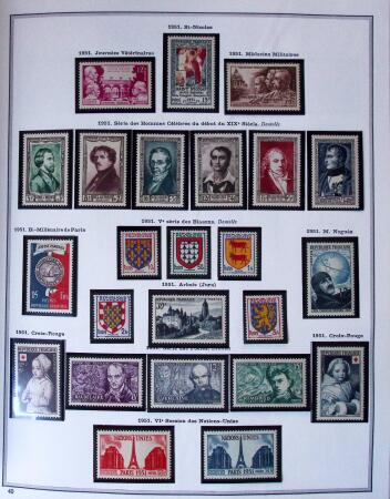 1849-2003 Remarquable collection de France, pratiquement