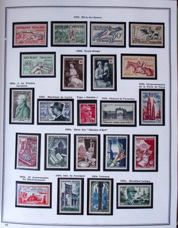 1849-2003 Remarquable collection de France, pratiquement