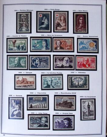 1849-2003 Remarquable collection de France, pratiquement