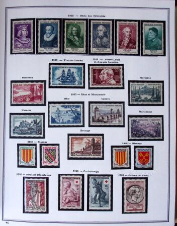1849-2003 Remarquable collection de France, pratiquement