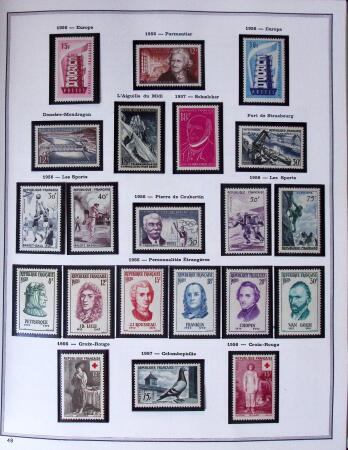 1849-2003 Remarquable collection de France, pratiquement
