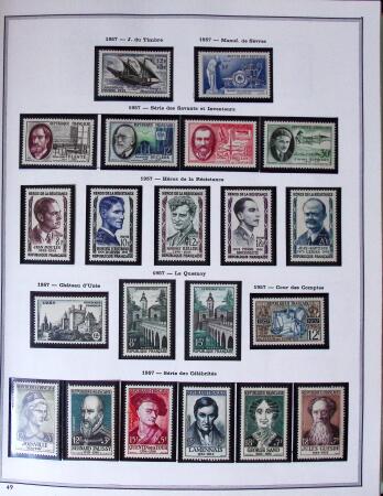 1849-2003 Remarquable collection de France, pratiquement