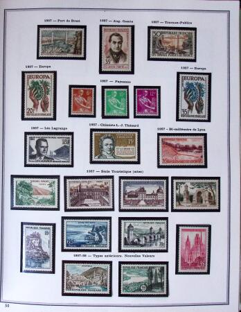 1849-2003 Remarquable collection de France, pratiquement