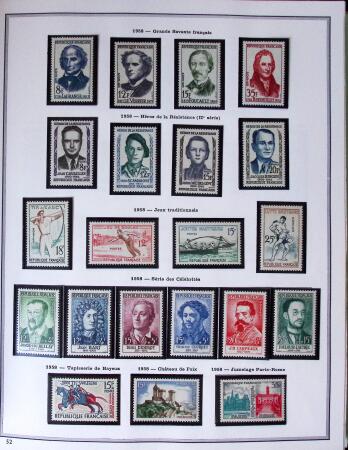 1849-2003 Remarquable collection de France, pratiquement