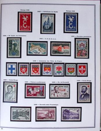 1849-2003 Remarquable collection de France, pratiquement