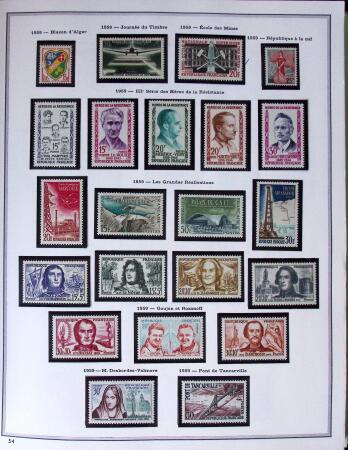 1849-2003 Remarquable collection de France, pratiquement